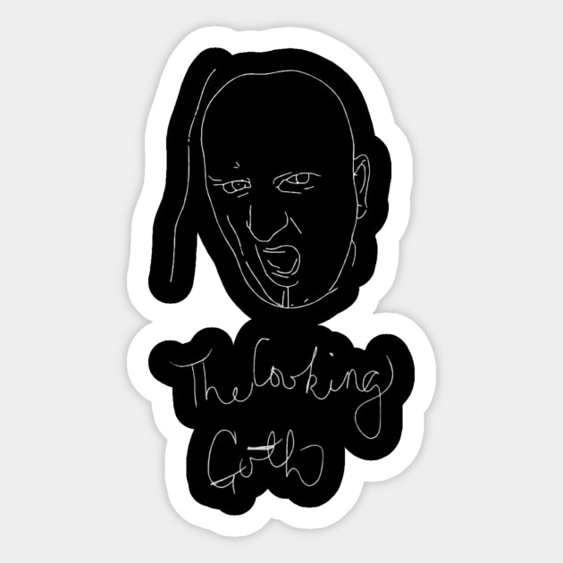 The Cooking Goth Sticker by The Cooking Goth Merch Store